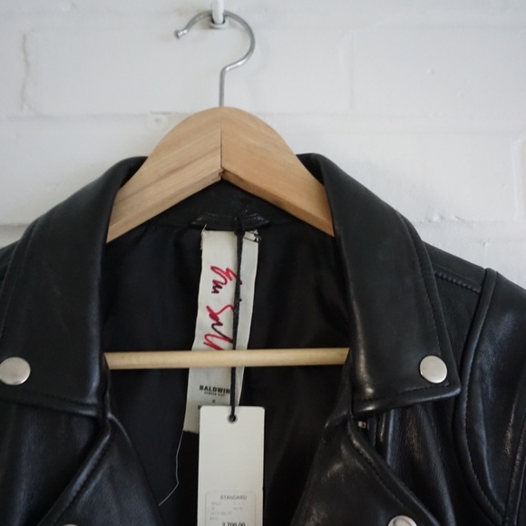 Baldwin X Eric Sall Leather Jacket. - Picture 3 of 8
